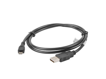 Lanberg CA-USBM-10CC-0010-BK USB cable USB 2.0 1 m Micro-USB B USB A Black