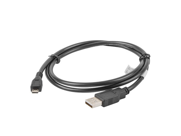Lanberg CA-USBM-10CC-0010-BK USB cable USB 2.0 1 m Micro-USB B USB A Black