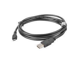 Lanberg CA-USBM-10CC-0018-BK USB cable USB 2.0 1.8 m Micro-USB B USB A Black - 0