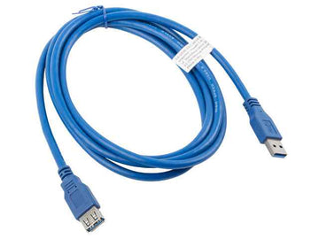 Lanberg Lanberg USB-A 3.0 Cable, 1.8 m | CA-US3E-10CC-0018-B | USB Type-A to USB Type-A