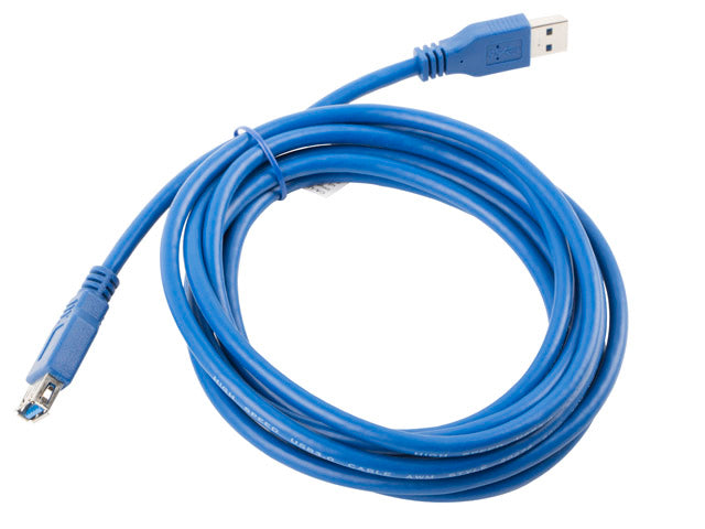 Câble d'extension usb 3.0 am-af bleu 3 m