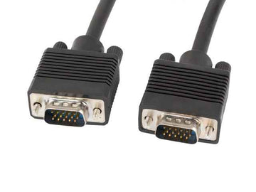 Kabel VGA Ferryt 1.8M M/M Ekran czarny