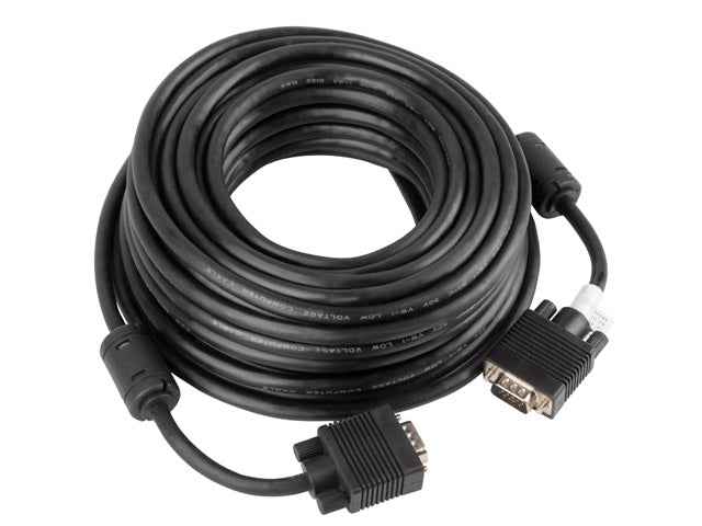 Lanberg CA-VGAC-10CC-0150-B câble VGA 15 m VGA (D-Sub) Noir