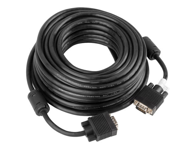 Lanberg CA-VGAC-10CC-0150-B câble VGA 15 m VGA (D-Sub) Noir