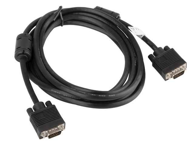 Lanberg CA-VGAC-10CC-0030-B câble VGA 3 m VGA (D-Sub) noir