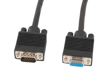 Lanberg CA-VGAC-10CC-0018-B+ VGA cable 1.8 m VGA (D-Sub) Black