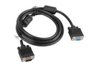 Lanberg CA-VGAC-10CC-0018-B+ VGA cable 1.8 m VGA (D-Sub) Black-2