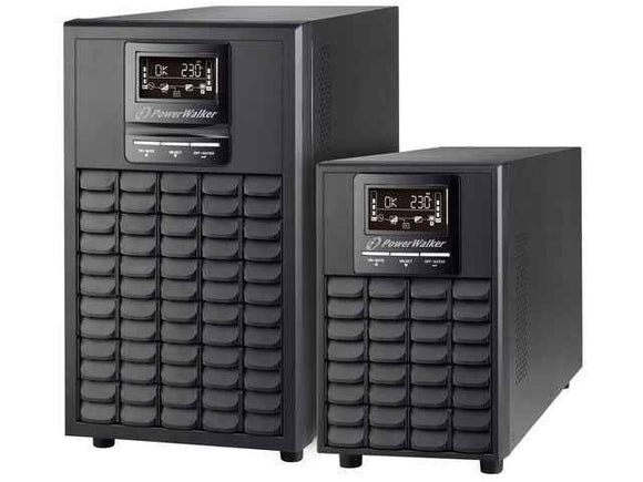 PowerWalker VFI 3000 CG PF1 Double-conversion (Online) 3 kVA 3000 W 9 AC outlet(s)