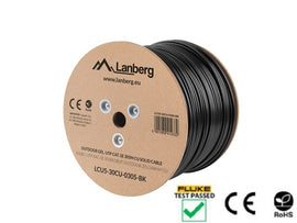 Lanberg LCU5-30CU-0305-BK networking cable Black 305 m Cat5e U/UTP (UTP)
