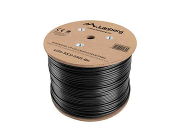 Lanberg LCF6-30CU-0305-BK networking cable Black 305 m Cat6