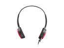 Casque supra-auriculaire USL-1222 avec microphone rouge