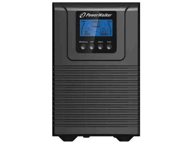 PowerWalker VFI 1000 TGB Double conversion (en ligne) 1 kVA 900 W 4 prise(s) CA