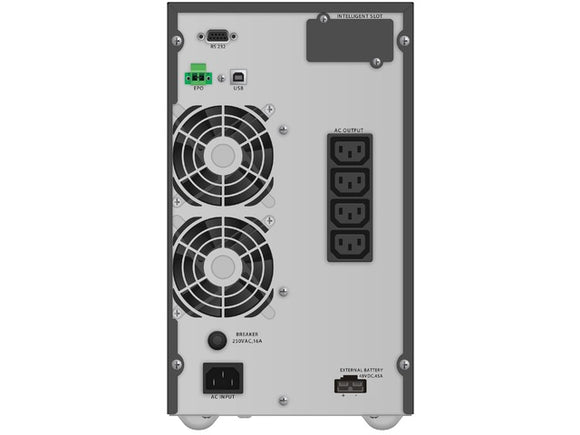 PowerWalker VFI 2000 TGB Double conversion (en ligne) 2 kVA 1800 W 4 prise(s) CA