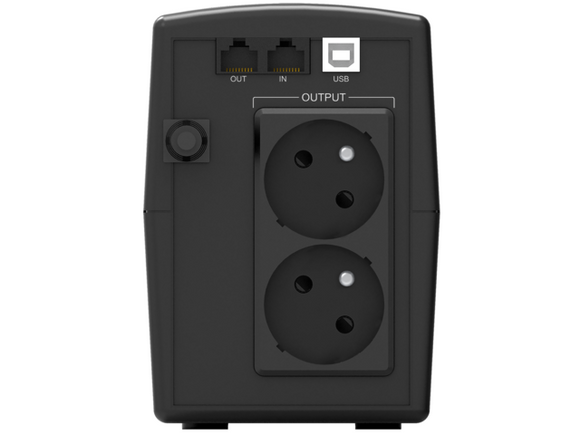 Zasilacz awaryjny line-interactive 800VA STL FR 2x PL 230V, USB, RJ11/45 In/Out
