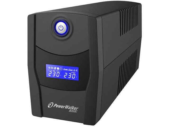 Zasilacz awaryjny line-interactive 800VA STL FR 2x PL 230V, USB, RJ11/45 In/Out
