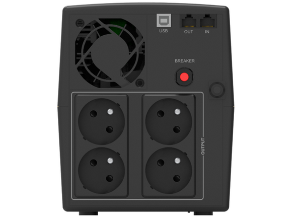 Zasilacz awaryjny UPS Line-Interactive 1500VA STL FR 4x PL 230V, USB, RJ11/45 In/Out