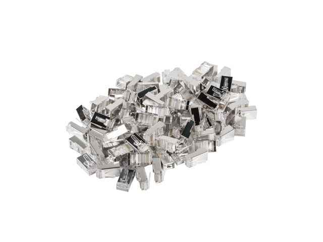 Connecteur de fil Lanberg PLS-5000 RJ-45 en acier inoxydable, transparent