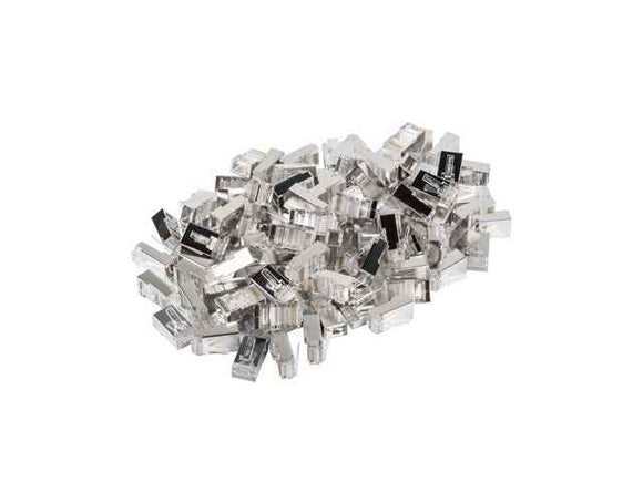 Lanberg | RJ45 Cat. 5/5e FTP Plug 8P8C, 100 pcs | Transparent