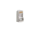 Connecteur de fil Lanberg PLS-5000 RJ-45 en acier inoxydable, transparent