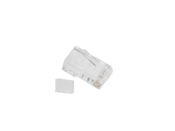 Connecteur de fil lanberg plu-6000 rj-45 transparent