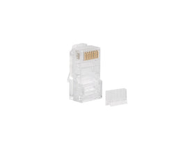 Connecteur de fil lanberg plu-6000 rj-45 transparent