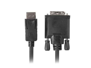 Lanberg Cable | CA-DPDV-10CU-0018-BK | DisplayPort to DVI-D | 1.8 m