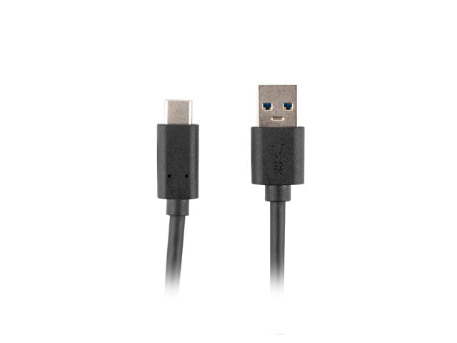 Lanberg CA-USBO-31CU-0018-BK USB cable 1.8 m USB 3.2 Gen 1 (3.1 Gen 1) USB C USB A Black