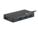 Hub USB 4 ports Silkworm USB 3.0 Noir USB-C