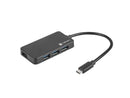 Hub USB 4 ports Silkworm USB 3.0 Noir USB-C