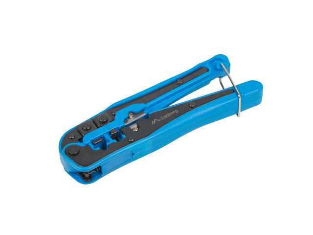 Pince à sertir Lanberg NT-0202 Outil de sertissage Noir, Bleu