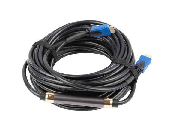 Lanberg HDMI M/M V2.0 Cable, 4K CU | CA-HDMI-20CU-0200-BK | 20 m