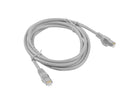 Câble réseau Lanberg PCF6-10CC-0100-S, gris, 1 m, Cat6 F/UTP (FTP)
