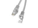 Câble réseau Lanberg PCF6-10CC-1000-S, gris, 10 m, Cat6 F/UTP (FTP)