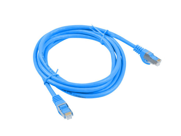 Lanberg PCF6-10CC-0100-B networking cable Blue 1 m Cat6 F/UTP (FTP)