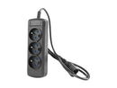 Rallonge arcolor3 06m ups 3x 230v pl iec noir
