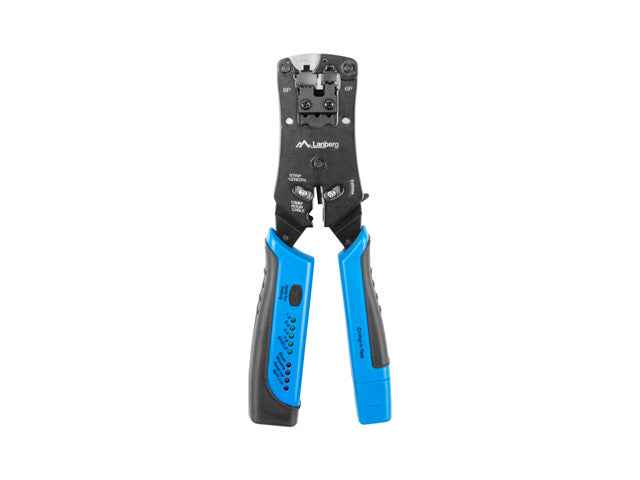 Pince à sertir Lanberg NT-0203 Outil de sertissage Noir, Bleu