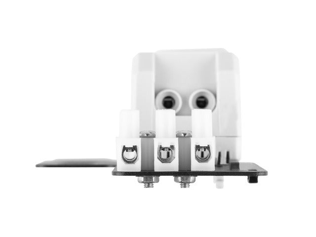 Thermostat de fermeture ak-1505-s 10a pour armoires avec oreille de montage et bloc électrique gris
