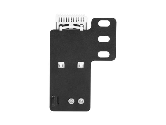 Lanberg Closed-loop thermostat 10A for rack cabinets with 19" ear and terminal block | AK-1505-S | Gray