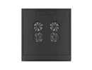 Lanberg | Rack cabinet 19" wall-mounted 4U 600 fast assembly (flat pack) | WFFA-5604-10B | Black