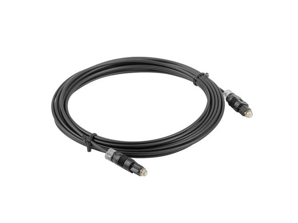 Lanberg CA-TOSL-10CC-0030-BK fibre optic cable 3 m TOSLINK Black