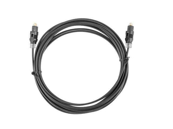 Lanberg CA-TOSL-10CC-0030-BK fibre optic cable 3 m TOSLINK Black