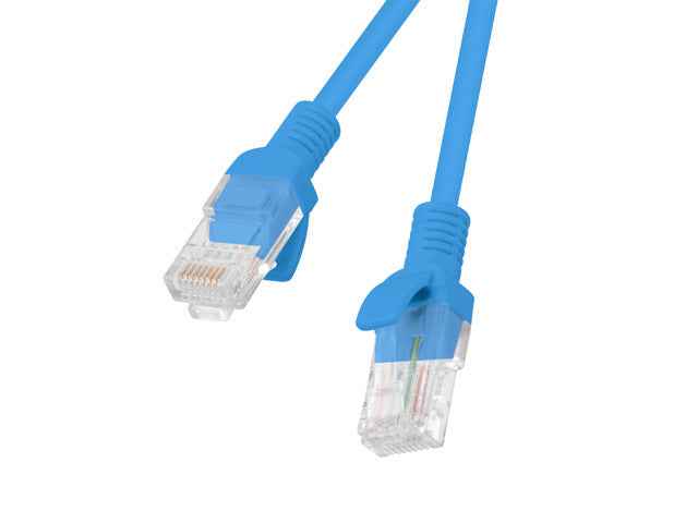 Câble réseau Lanberg PCU5-20CC-0025-B bleu 0,25 m Cat5e U/UTP (UTP)
