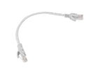 Lanberg PCU6-20CC-0025-S networking cable Grey 0.25 m Cat6 U/UTP (UTP)