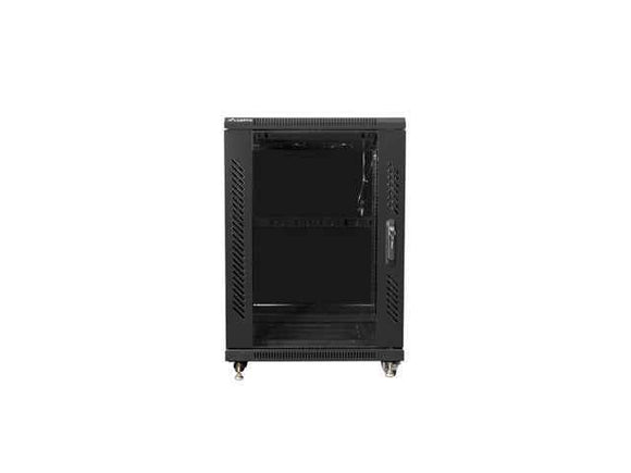 Lanberg | Rack cabinet 19" free-standing 15U/600x600 (flat pack) | FF01-6615-12B | Black