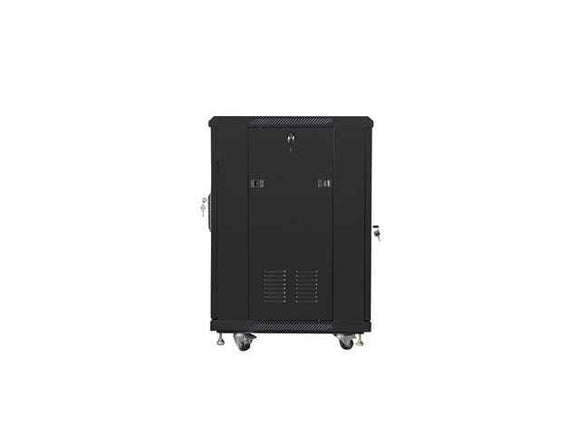Lanberg | Rack cabinet 19" free-standing 15U/600x600 (flat pack) | FF01-6615-12B | Black