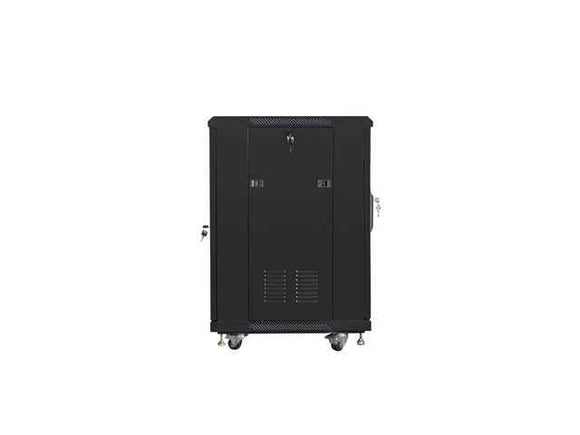 Lanberg | Rack cabinet 19" free-standing 15U/600x600 (flat pack) | FF01-6615-12B | Black