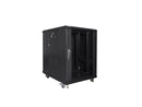 Lanberg | Rack cabinet 19" free-standing 15U/600x800 (flat pack) | FF01-6815-12B | Black-4