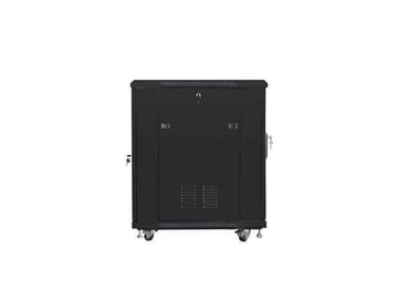 Lanberg | Rack cabinet 19" free-standing 15U/600x800 (flat pack) | FF01-6815-12B | Black