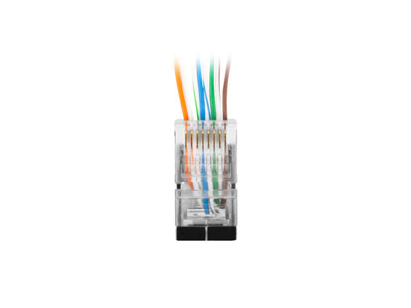 Connecteur de fil Lanberg PLS-5000EZ RJ-45 Gris