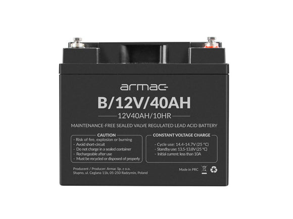 Universal gel battery for Ups Armac B/12V/40Ah